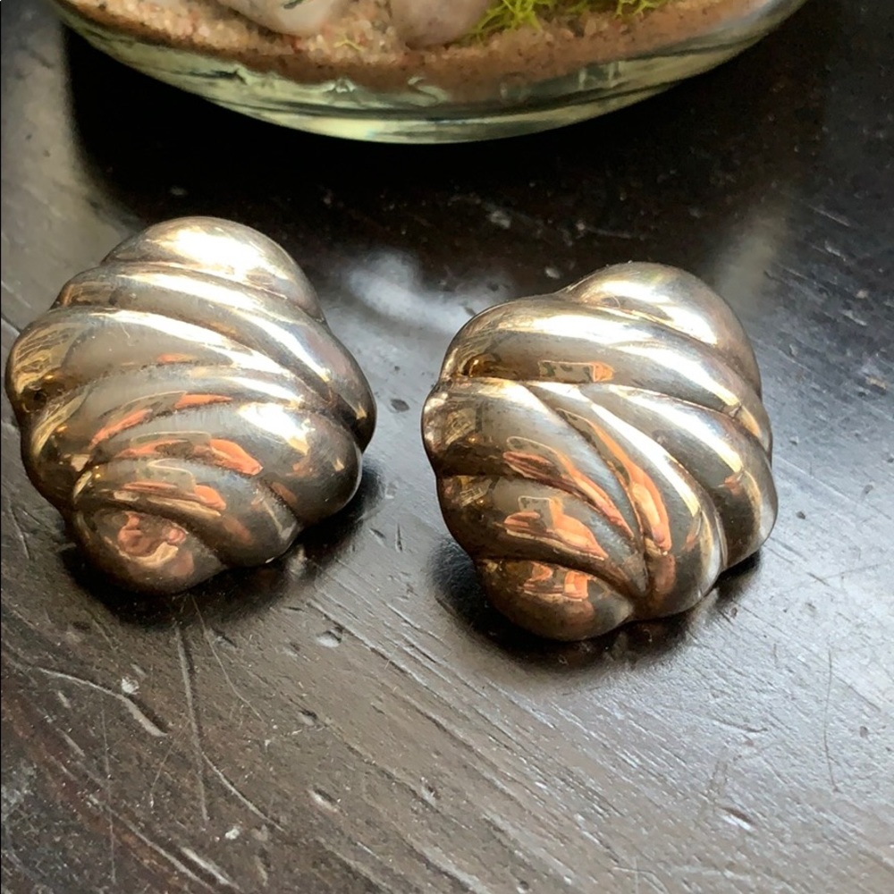 Vintage sterling silver earrings